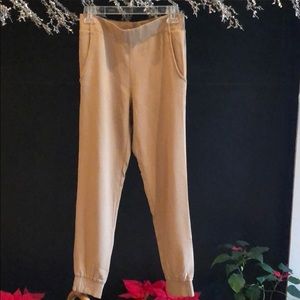 Theory Pants in Khaki